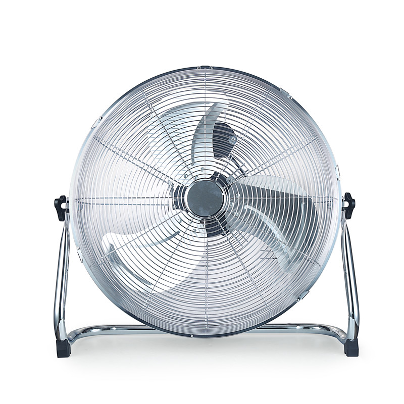 20inch 고속 상업용 산업 냉장 창고 공기 순환기 플로어 팬 금속 팬