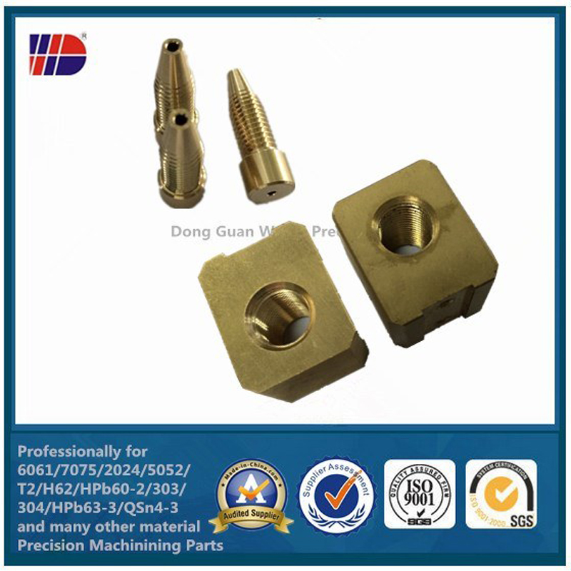 OEM 정밀 CNC 금속 가공 황동 구리 청동 부품