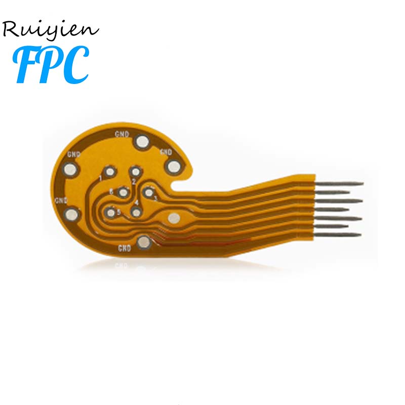 맞춤형 Rohs 승인 된 자동차 소비자 전자 제품 지문 센서 FPC 보드와 유연한 인쇄 회로 fpc fpcb 주도