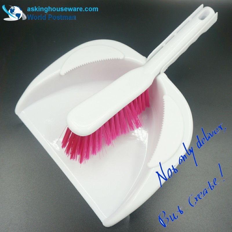 Akbrand Dustpan Brush 빗자루 창 스퀴지 접시 브러쉬 닦고 브러쉬 4in1 청소 도구 세트