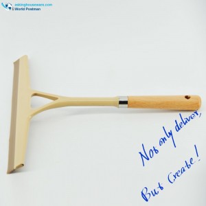 Akbrand 빅 사이즈 윈도우 스퀴지 너도밤 나무 목재 손잡이