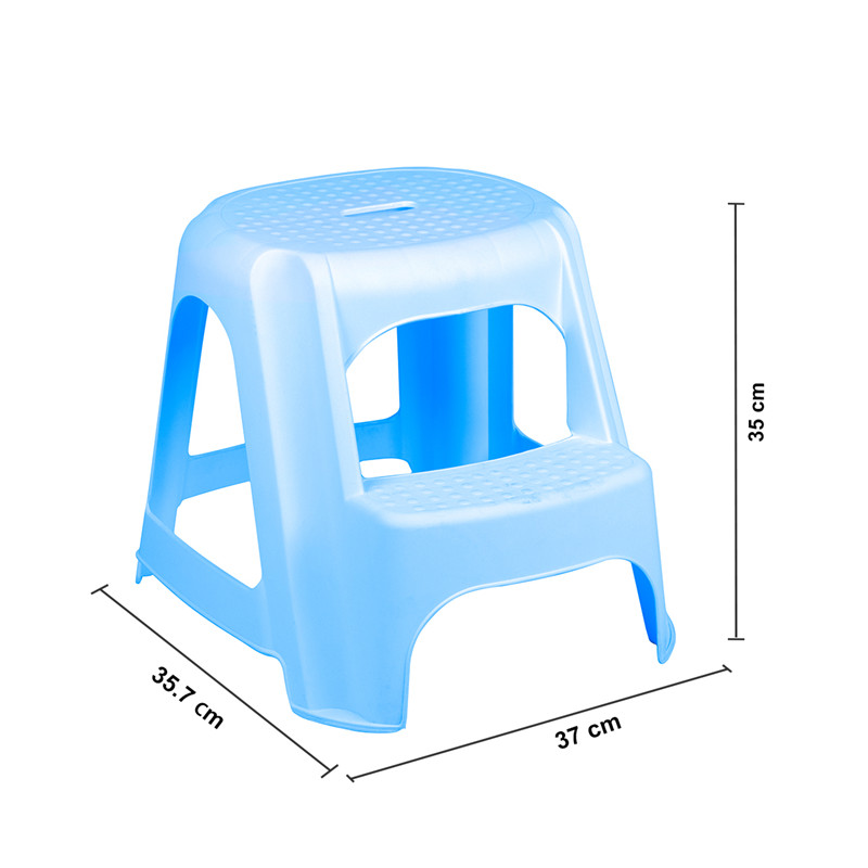 중국어 Stackable Non-slip Blue 패딩 된 사다리 Step Stool