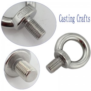 도매 스테인레스 스틸 아이 볼트 DIN582 기계 장비에 부품