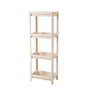 높은 품질 4 레이어 다기능 주방 플라스틱 선반 선반