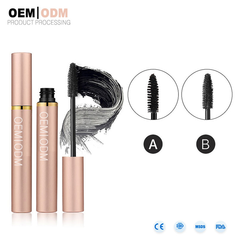 Oem 개인 레이블 눈 화장 방수 마스카라 유기 4d 섬유 속눈썹 마스카라