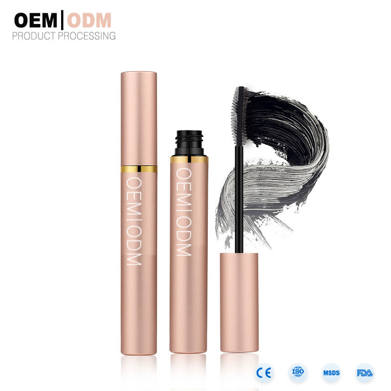 Oem 개인 레이블 눈 화장 방수 마스카라 유기 4d 섬유 속눈썹 마스카라