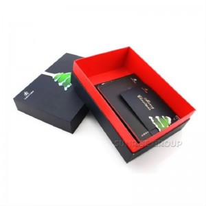 중국 공장 직접 도매 주문 로고 인쇄 용지 크리스마스 선물 상자