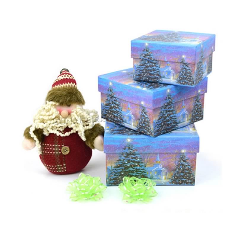 손으로 만든 사용자 정의 핫 판매 최고의 크리스마스 선물 포장 상자 아이들을위한