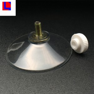 PVC 욕실 투명 흡입 컵, 빨판