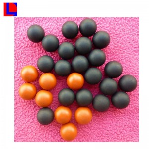 주문 단단한 고무 단단한 폴리 우레탄 공 pu