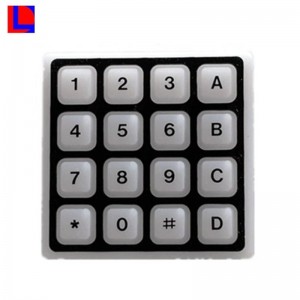 전도성 OEM 고무 키패드