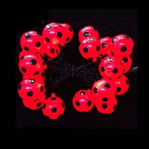 축구 LED 공 문자열 장식 크리스마스 / 휴일에 대 한 조명