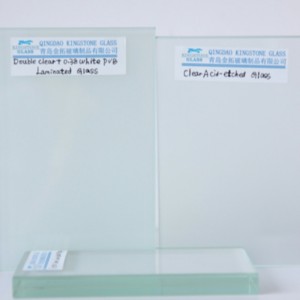 색소 강화 유리