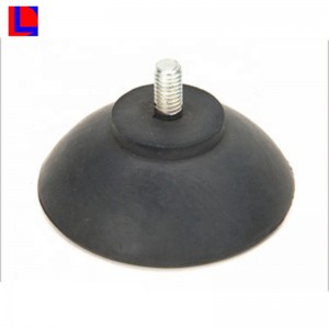 플라스틱 투명 PVC 흡입 컵, 나사, 고무 흡착판