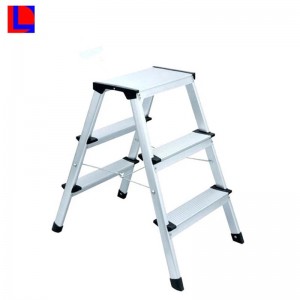 잘 만들어진 알루미늄 접이식 단계 사다리 비계