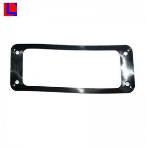 친환경 식품 학년 검은 실리콘 고무 가스 켓 물개