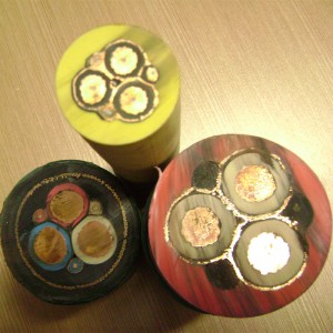 기갑 전력, 5KV 133 % / 8KV 100 %, 차폐, 3 / C VFD 케이블