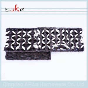 유행 디자인 자연 PE 등나무 손으로 짠 스토리지 빈