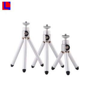 카메라와 휴대 전화를위한 고품질의 아름다운 휴대용 텔레스코픽 알루미늄 JK 삼각대