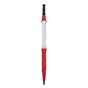 중국 우산 더블 레이어 톱 공급 업체 로고 인쇄와 30inch 8ribs 골프 우산