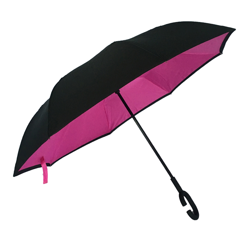 소매 광고 프로모션을위한 23Inch 8Ribs 리버스 우산