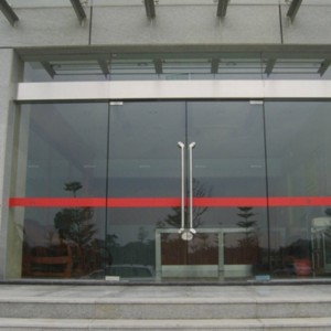 FRAMELESS TEMPERED 안전 STOREFRONT GLASS DOOR