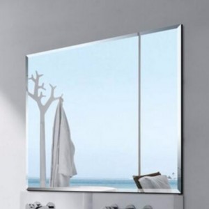 FRAMELESS BEELELED ALUMINUM GLASS MIRROR