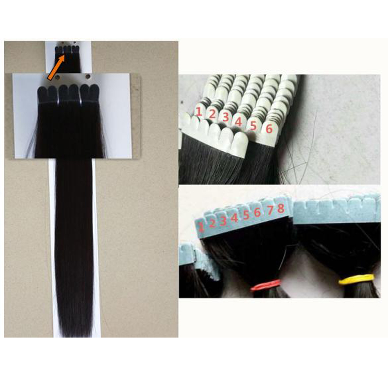 새로운 M- 테이프 머리카락 확장