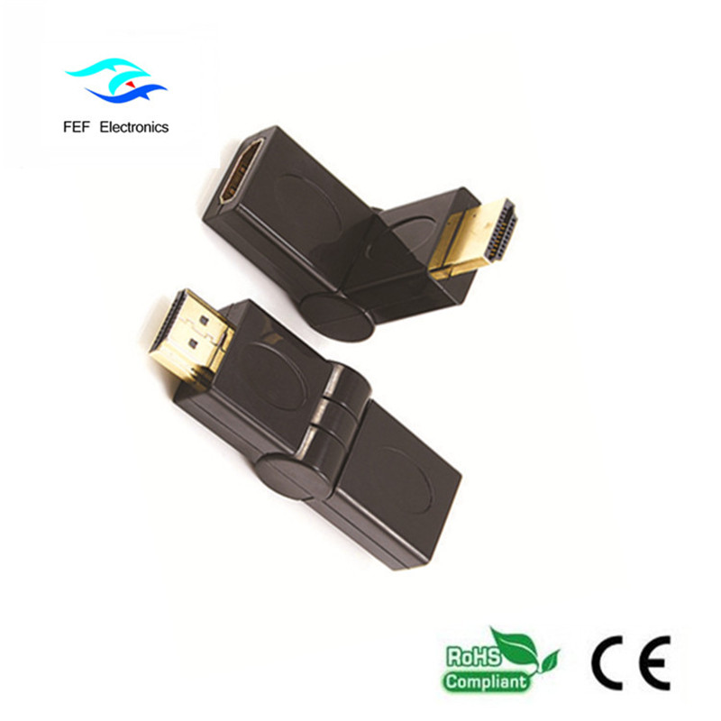 HDMI 남성 어댑터 HDMI 스윙 타입 골드 / 니켈 도금 코드 : FEF-HX-002