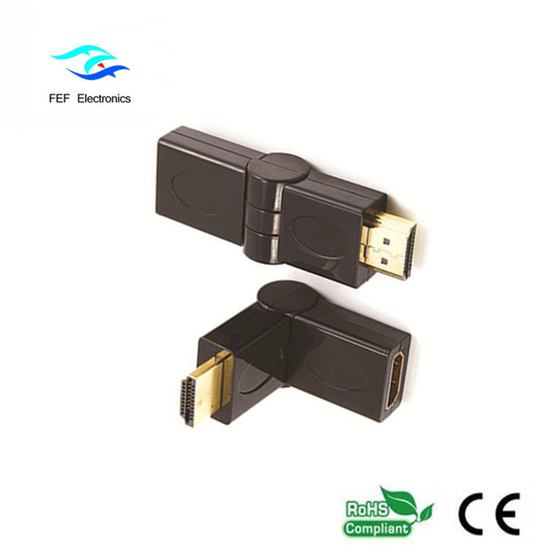 HDMI 남성 어댑터 HDMI 스윙 타입 골드 / 니켈 도금 코드 : FEF-HX-002