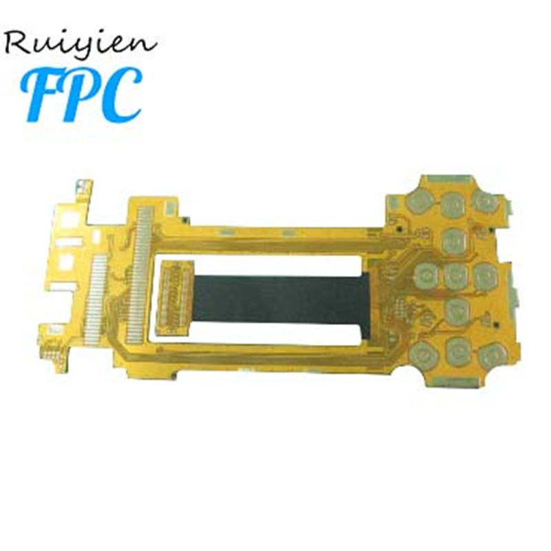 중국 심천 전문 odm rohs ul 정의 애완 동물 투명 플렉스 유연한 PCB fpc 보드 2 레이어 폴리이 미드