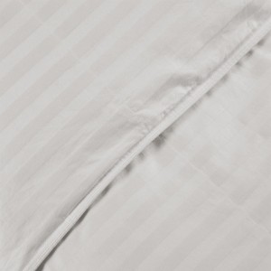 90 % 화이트 오리 깃털 이불과 1cm 다 마스크 스트라이프 패브릭