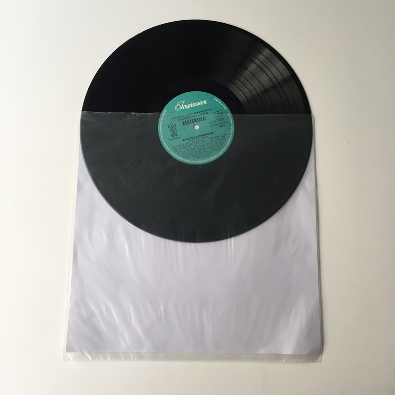 33RPM 3Ply 정전기 방지 쌀 종이 MOFI 스타일 비닐 LP 내부 슬리브