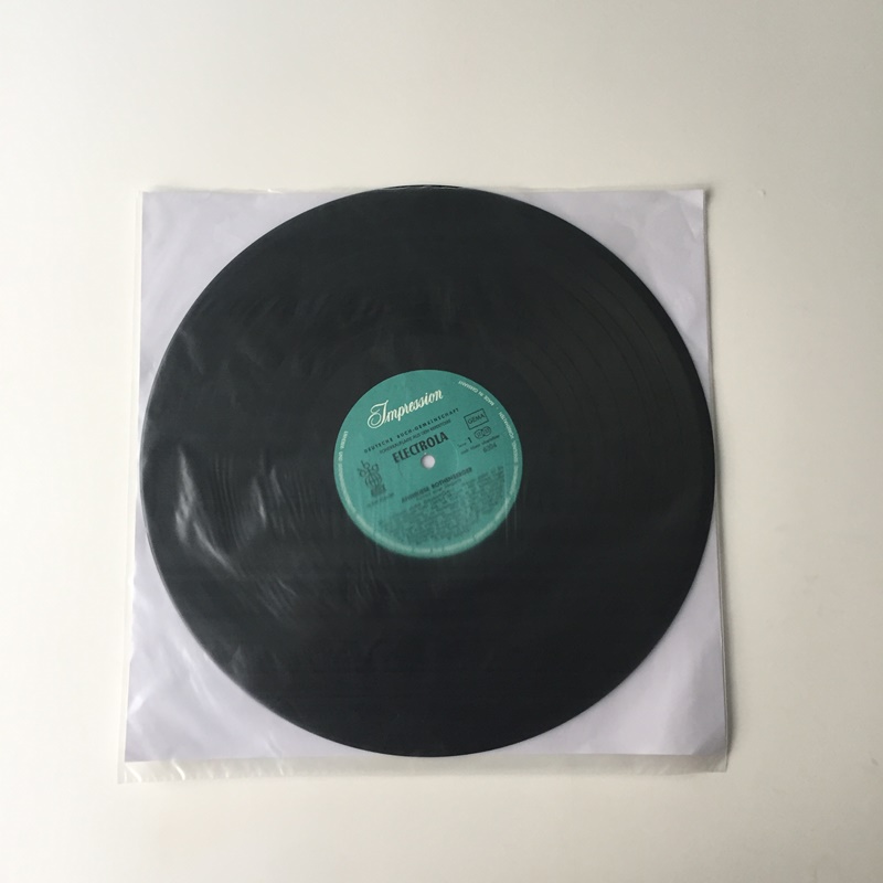 33RPM 3Ply 정전기 방지 쌀 종이 MOFI 스타일 비닐 LP 내부 슬리브