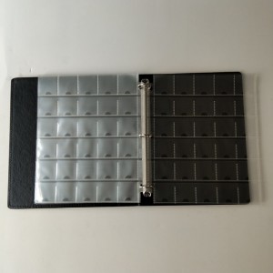 기념 동전 동전 수집가 저장 앨범 포트폴리오 D-Ring