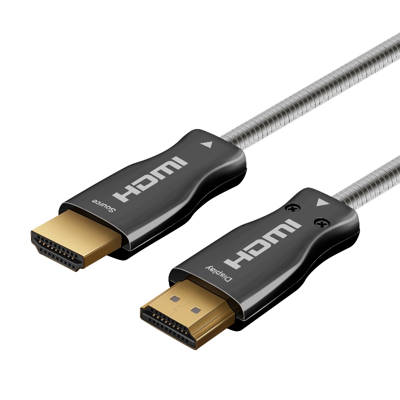 15m 49ft HDMI 2.0 18Gbps 4K 60Hz HDMI 케이블 (금도금 광섬유 케이블 포함)