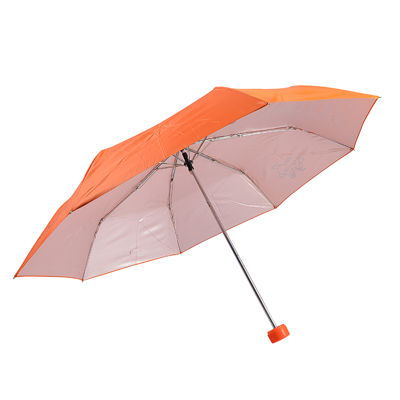 19inch 플라스틱 우산 수동 개방 기능 3 접는 우산