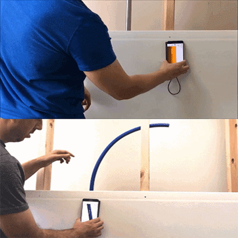 이 검은 기술로 10 센티미터의 벽을 볼 수 있습니다. 어떻게 작동합니까?