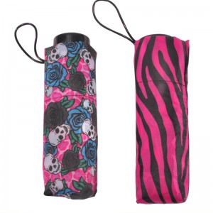 5 폴드 미니 사진 작은 사용자 정의 디자인 스타일 인쇄 우산