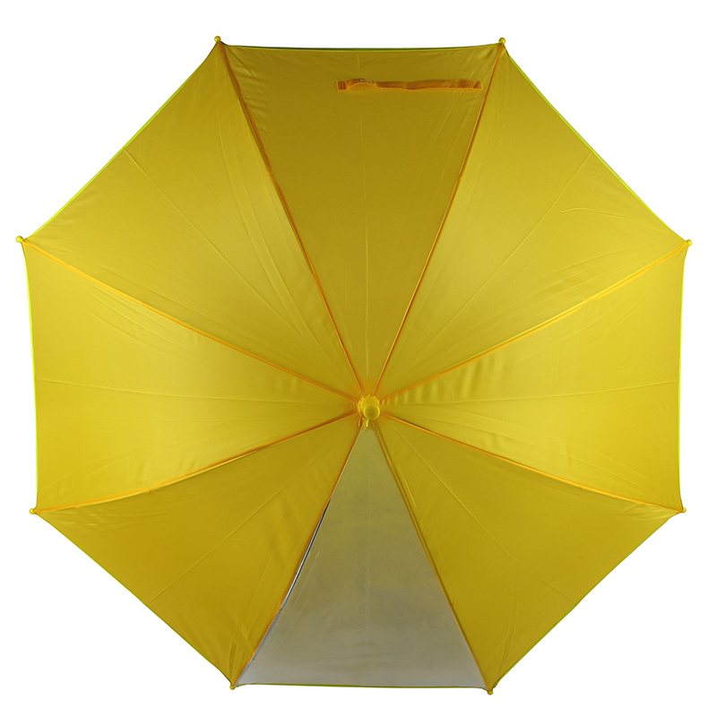 키즈 패브릭 우산 창 패널 우산 인쇄 어린이 비 우산