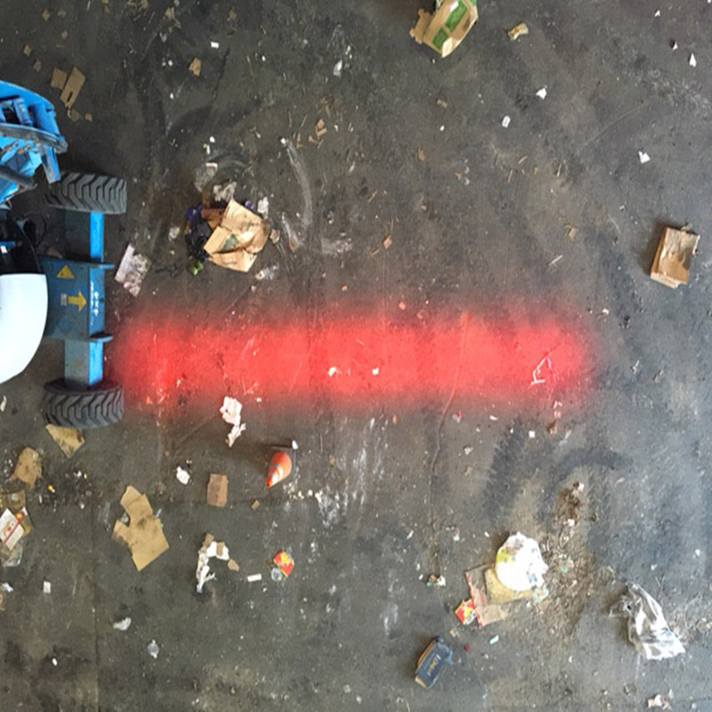 오버 헤드 크레인 경고등 LED 스포트 라이트 84-120W- 빨강 / 파랑