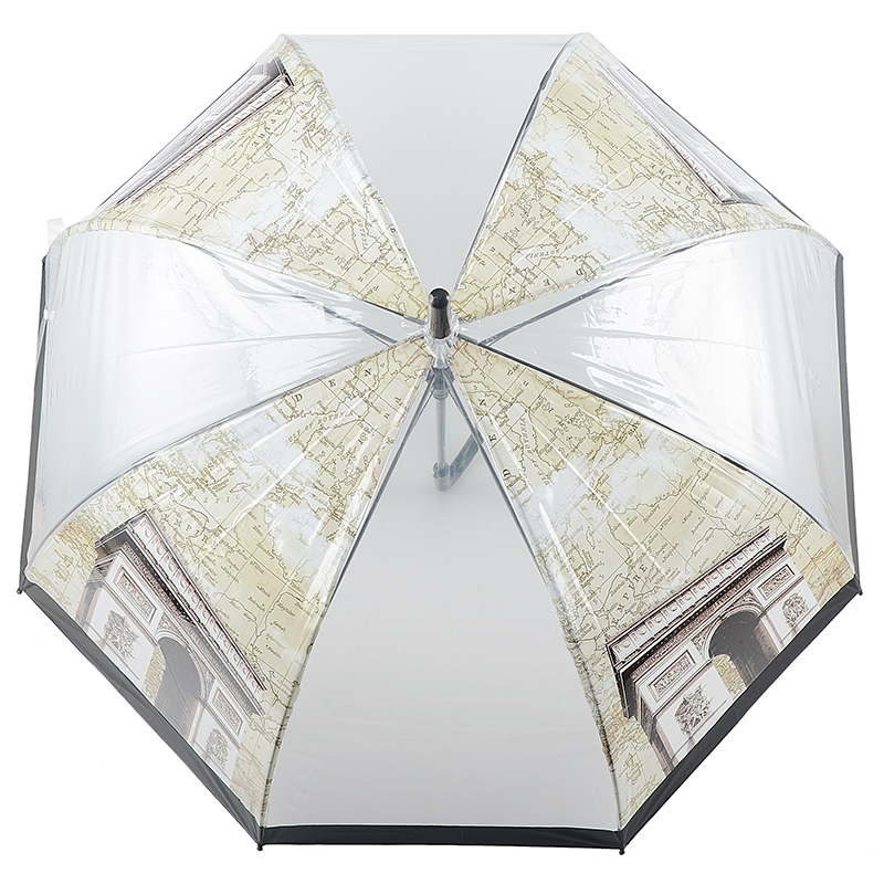 rian 우산 자동 오픈 돔 apollo staight 우산 투명 소재