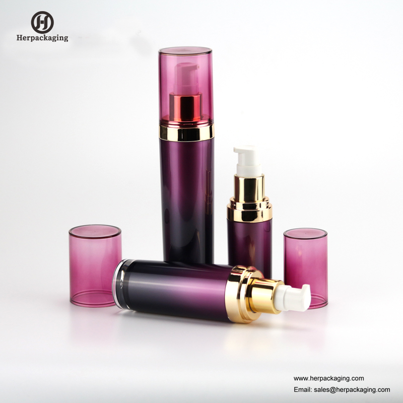 HXL313 빈 아크릴 airless 크림과 로션 병 화장품 포장 스킨 케어 컨테이너