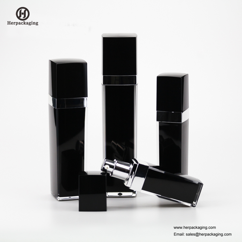 HXL314 빈 아크릴 airless 크림과 로션 병 화장품 포장 스킨 케어 컨테이너