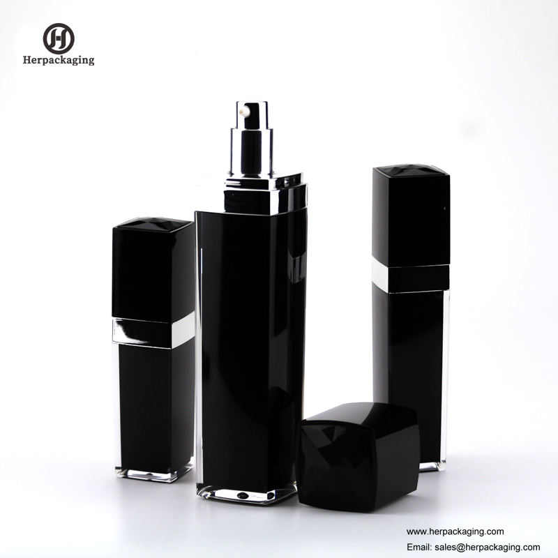 HXL314A 빈 아크릴 airless 크림과 로션 병 화장품 포장 스킨 케어 컨테이너