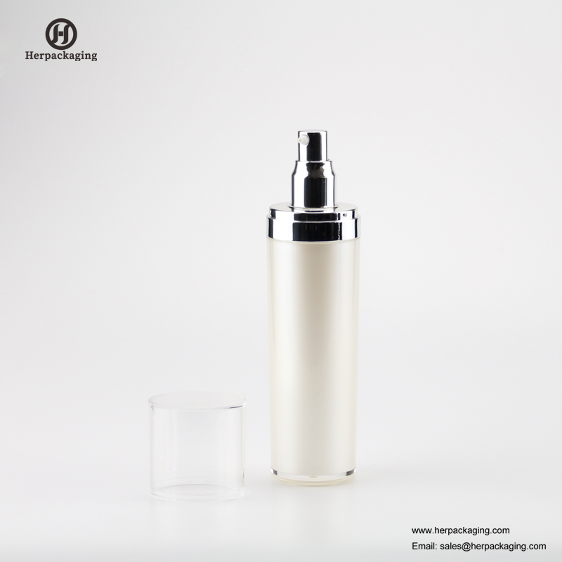 HXL321 빈 아크릴 airless 크림과 로션 병 화장품 포장 스킨 케어 컨테이너