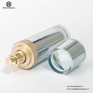 HXL327 빈 아크릴 airless 크림과 로션 병 화장품 포장 스킨 케어 컨테이너