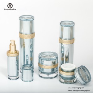 HXL327 빈 아크릴 airless 크림과 로션 병 화장품 포장 스킨 케어 컨테이너