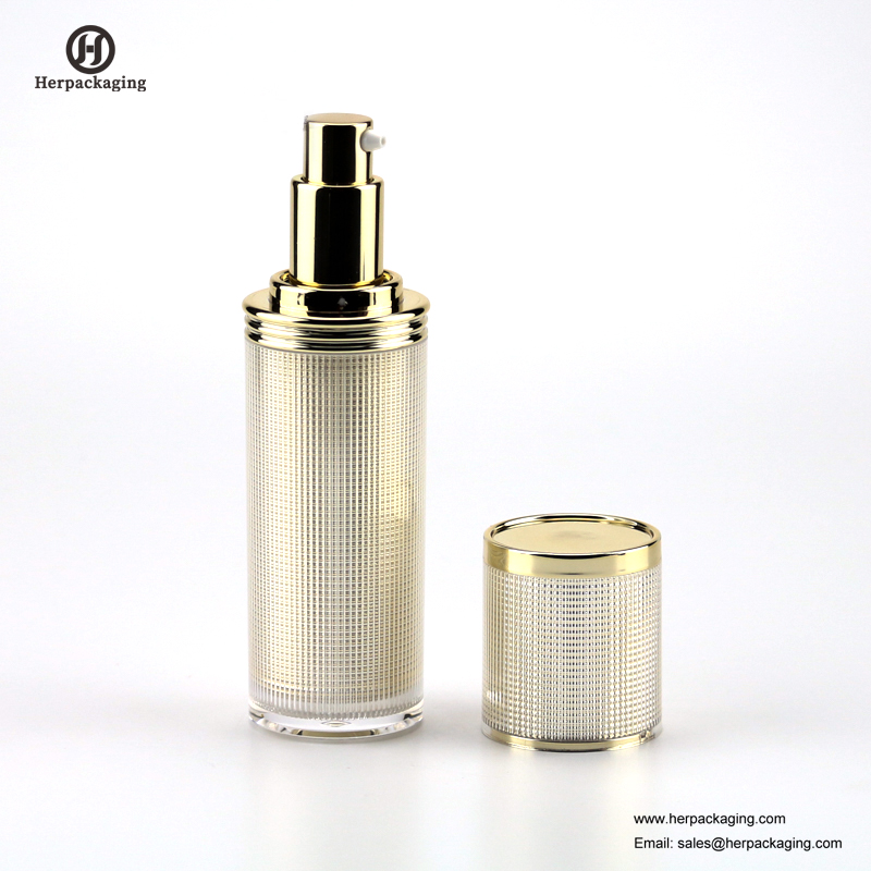 HXL329 빈 아크릴 airless 크림과 로션 병 화장품 포장 스킨 케어 컨테이너