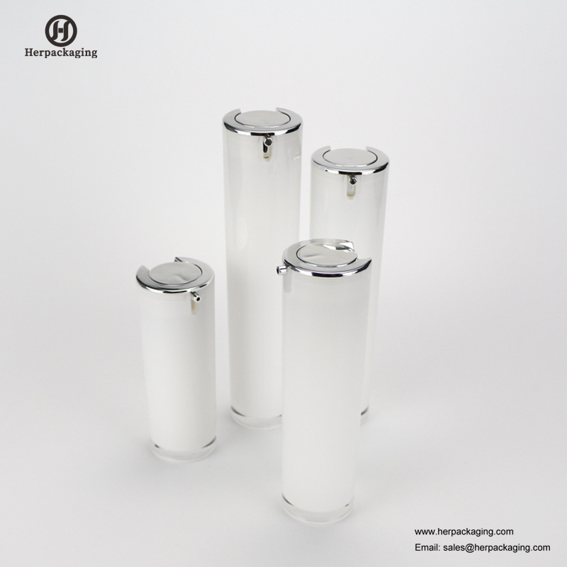 HXL413 빈 아크릴 airless 크림과 로션 병 화장품 포장 스킨 케어 컨테이너